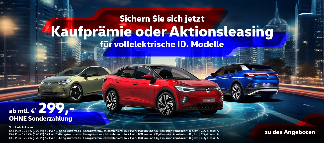 VW ID. Sonderleasing Angebote