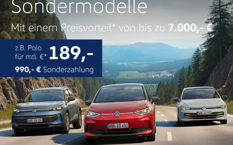  VW ENERGY Sondermodelle