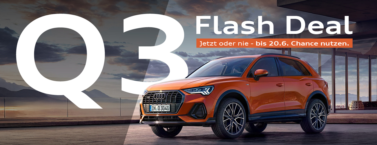HEADER Audi Q3 Flash Deal