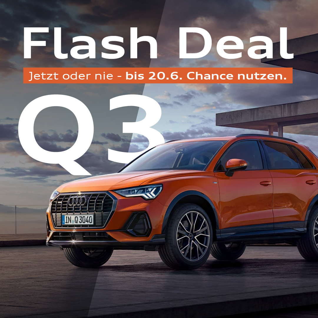 HEADER Mobil Audi Q3 Flash Deal