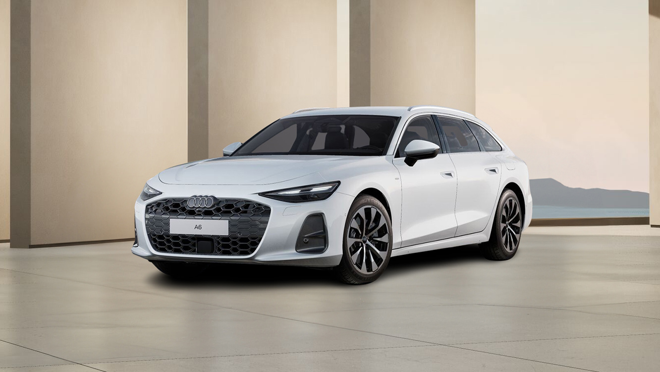 Audi A6 Avant weiß