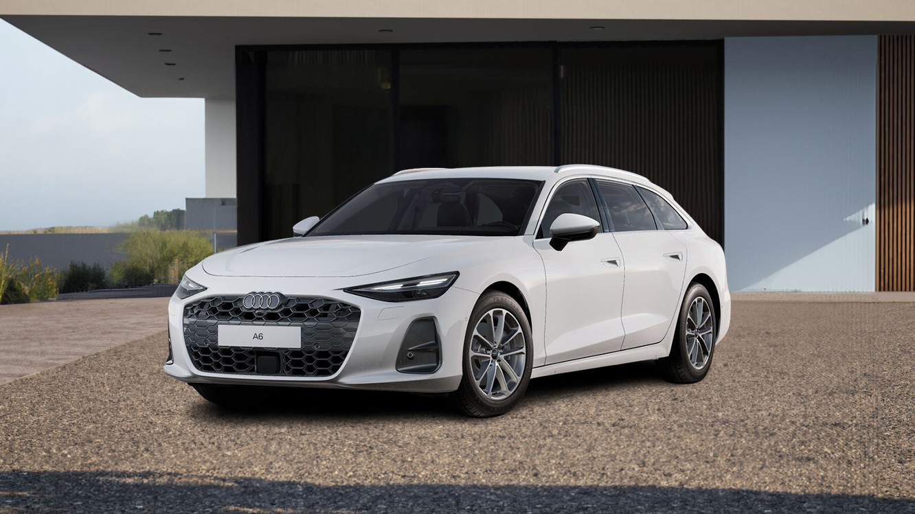 Audi A6 Avant weiß