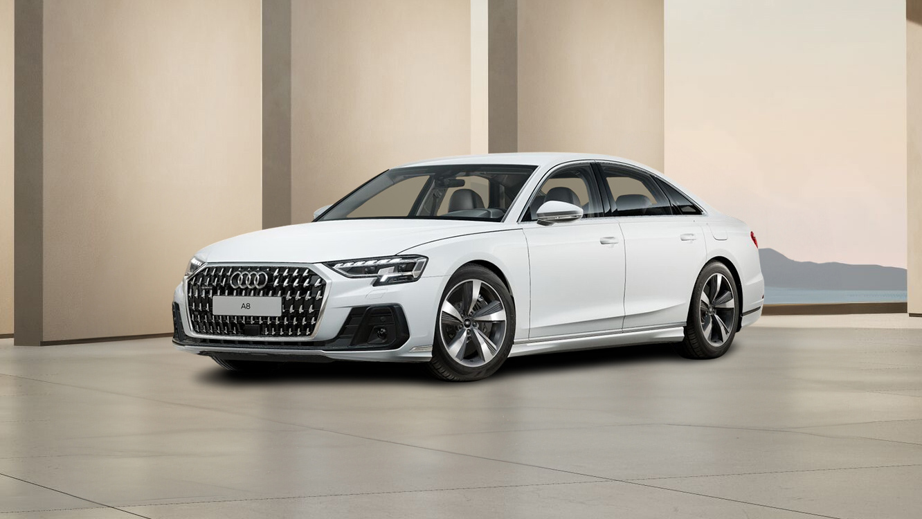 Audi A8 weiß