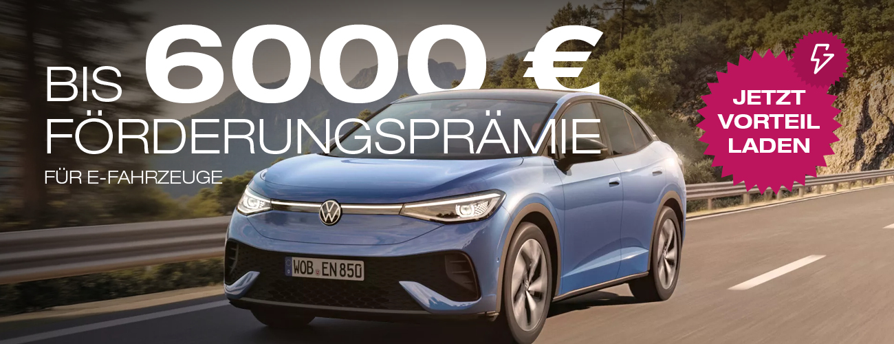 Neue VW Elektro Förderprämien