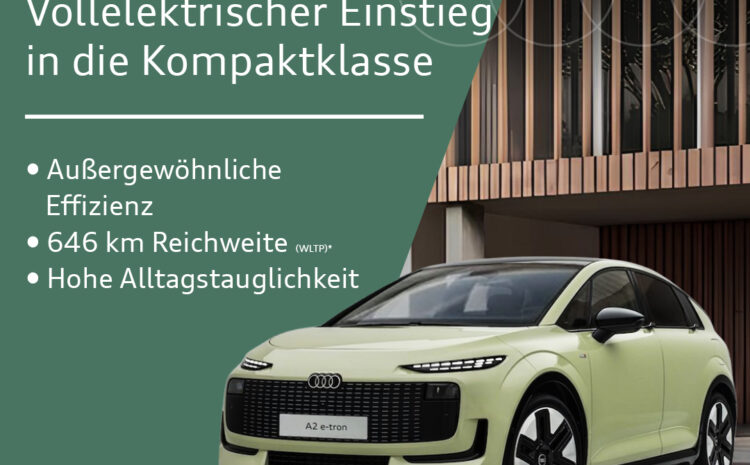  Der neue Audi A2 e-tron